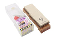 Pierre à aiguiser japonaise King Home Stone double face grains 1000/6000 avec support