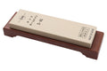 Pierre à aiguiser japonaise King Home Stone grains 4000 avec support