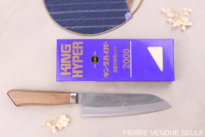 Pierre à aiguiser japonaise King Hyper grains 2000