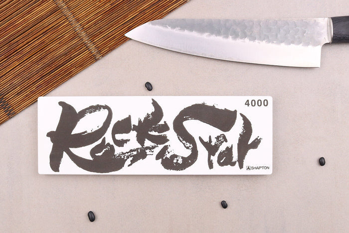 Pierre à aiguiser japonaise Shapton Rock Star 60117 grains 4000