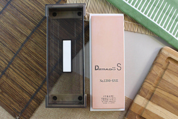Pierre à aiguiser japonaise Suehiro Debado S 1200SNE - Grains 1000