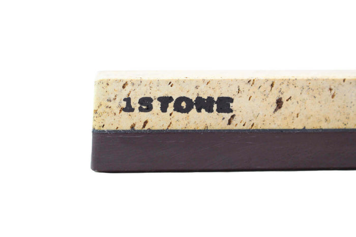 Pierre à aiguiser naturelle La Lune® Kumamoto 20x6cm grains 1000/8000