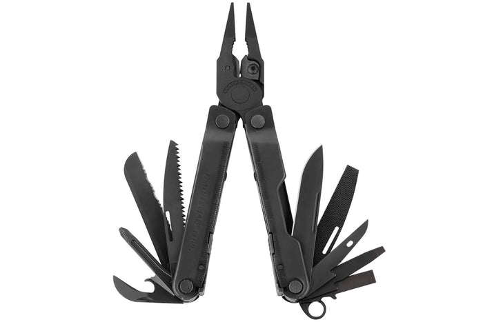Pince multifonction Leatherman Rebar Black 831563 17 fonctions + étui nylon