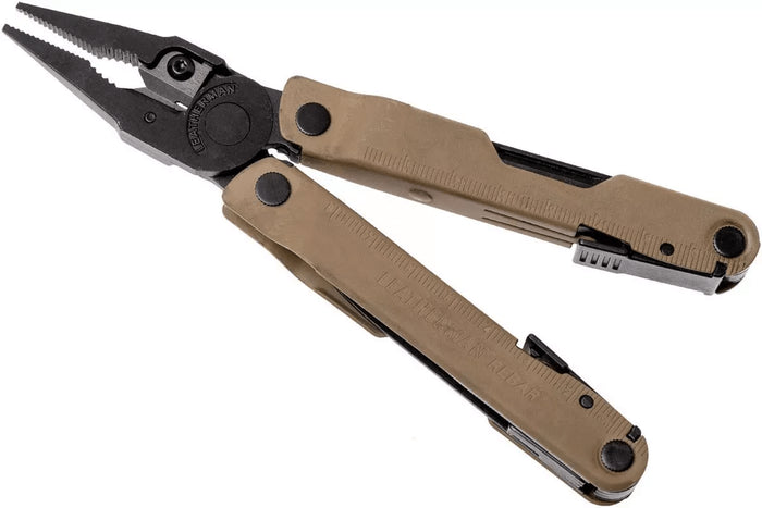 Pince multifonction Leatherman Rebar Coyote 832406 17 fonctions + étui nylon