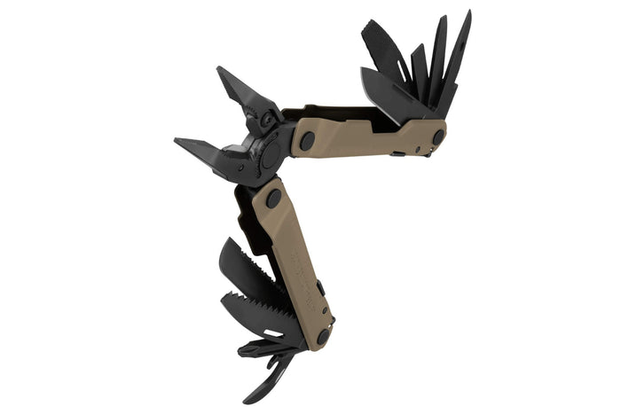 Pince multifonction Leatherman Rebar Coyote 832406 17 fonctions + étui nylon