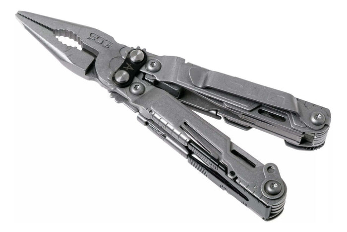 Pince multifonction SOG Powerlitre SGPL1001 17 pièces manche en acier 12,7cm