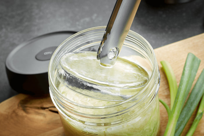 Pince pour bocal de fermentation Gefu Nativo en acier inoxydable