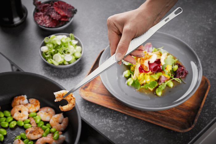 Pincette de cuisine Gefu Esatto en acier inoxydable 18/8