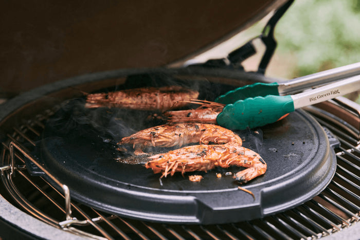 Plancha plaque de cuisson en fonte pour barbecue Big Green Egg L, XL, 2XL