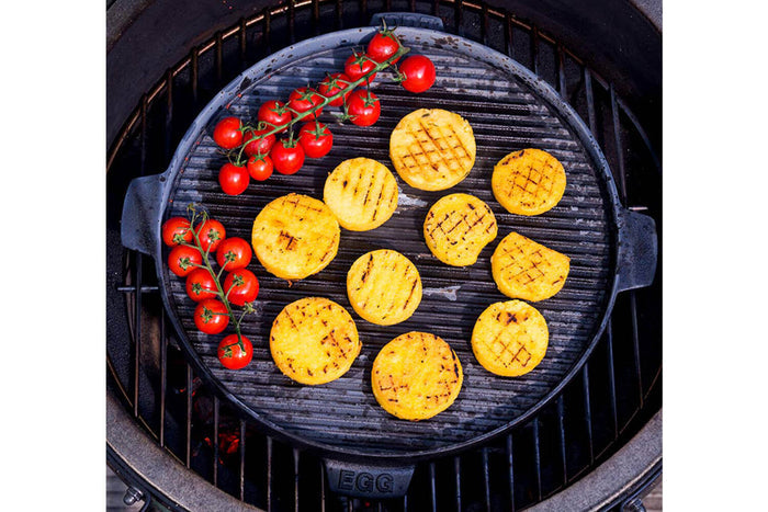 Plancha plaque de cuisson en fonte pour barbecue Big Green Egg L, XL, 2XL