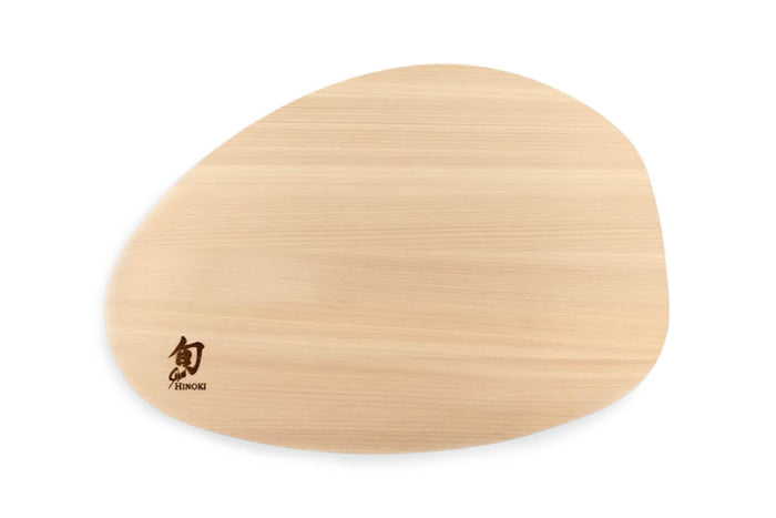Planche à découper ovale Kai en Hinoki japonais 32 x 23 cm