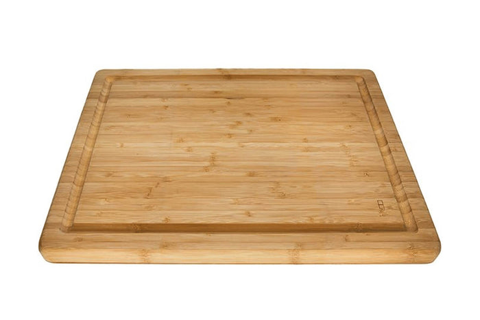 Planche à découper Point Virgule en bambou FSC avec rigole 40x30x3cm