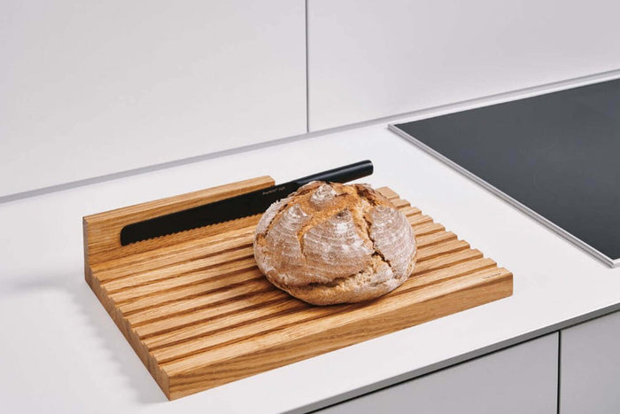 Planche à pain artisanale en bois de chêne Clap Design multifonction 44x28x2,8cm