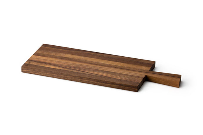Planche apéritive Continenta en bois de noyer 49x22x2cm