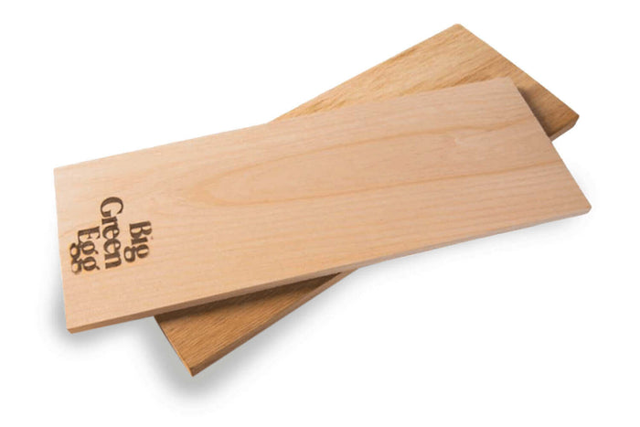 Planchettes pour grillades Big Green Egg en bois de aulne 2 pièces 28cm