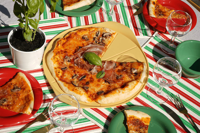 Plat à pizza Cookut Le Formidable mangue avec coupe-pizza et livret de recettes - Édition limitée 2026