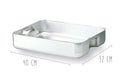 Plat à rôtir en aluminium avec anses incorporées - 40x32cm