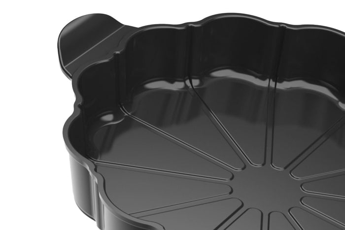 Plat à tarte Cookut Le Formidable avec coupe-tarte graphite