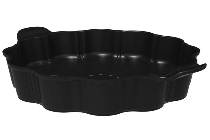 Plat à tarte Cookut Le Formidable avec coupe-tarte graphite