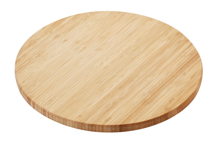 Plateau tournant Point Virgule en bambou 35cm