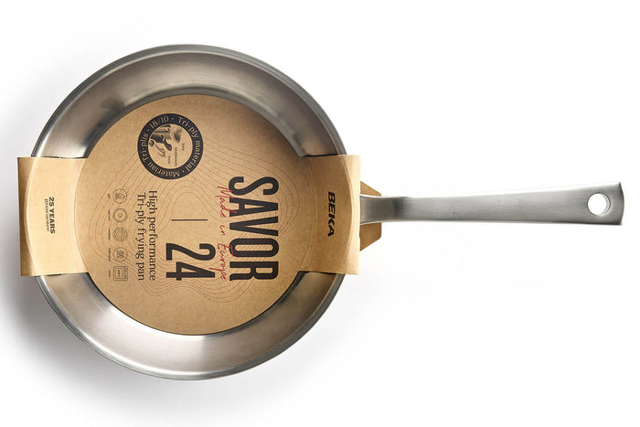 Poêle à frire Beka Savor tri-ply en inox - 24cm