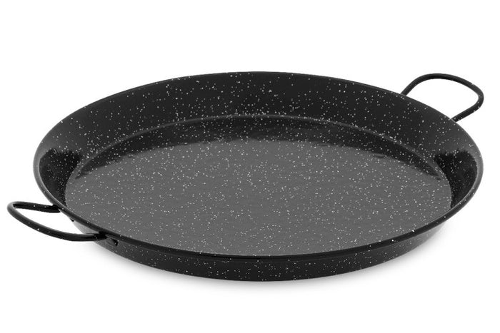 Poêle à paëlla Comas Riba Roja en acier émaillé - 50cm