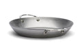Poêle à Paëlla De Buyer Mineral B Element en fer 2 anses inox rivetées 28cm
