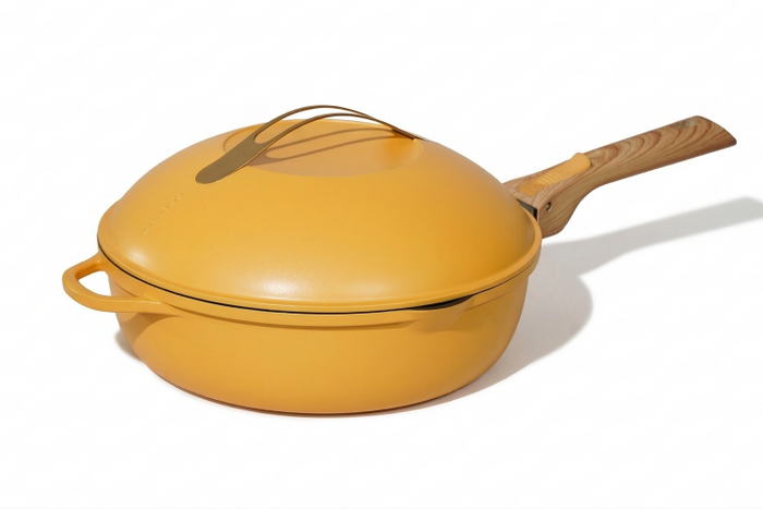 Poêle antiadhérente Cookut La Fabuleuse 8-en-1 mangue - Édition limitée 2026 - 24cm