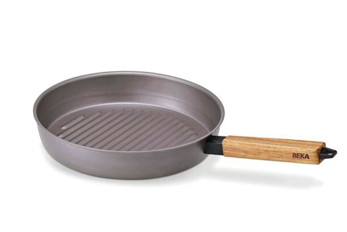 Poêle grill Beka Nomad en acier carbone 28cm