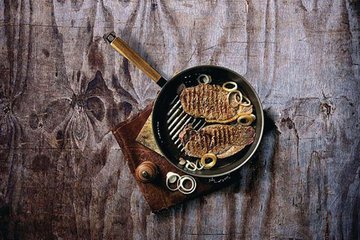 Poêle grill Beka Nomad en acier carbone 28cm