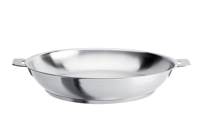 Poêle haute Cristel Strate Amovible en acier inox 18/10 - 24cm