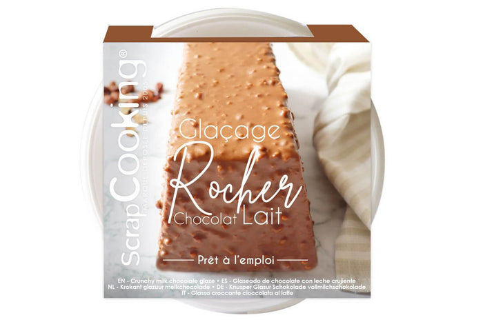 Pot glaçage Scrapcooking Rocher Chocolat au Lait prêt à l'emploi 400g