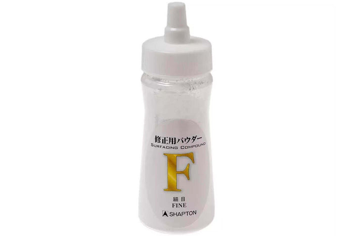 Poudre abrasive grains fins Shapton pour redresser les pierres à aiguiser