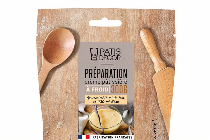 Préparation à froid pour crème pâtissière Patisdécor 300g