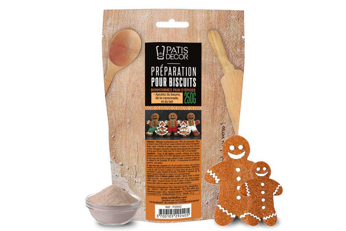 Préparation pour biscuits pain d'épices Patisdécor 250g