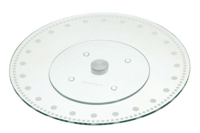 Présentoir à gâteaux rotatif KitchenCraft Sweetly Does It en verre diamètre 30cm