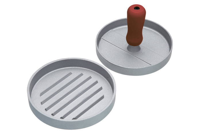 Presse à burgers KitchenCraft Home Made en aluminium 11cm poignée soft touch