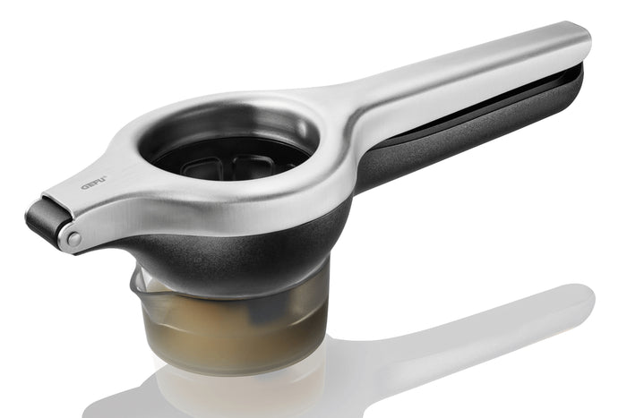Presse-agrumes Gefu Lemon Pro en acier inox et polymère anthracite