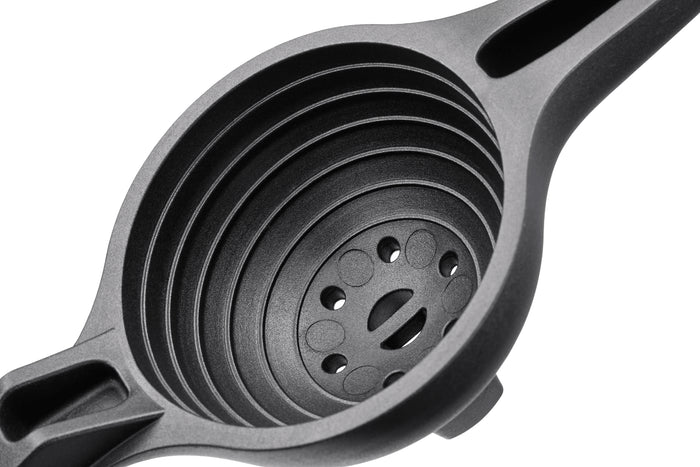 Presse-agrumes Gefu Lemon Pro en acier inox et polymère anthracite