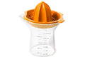 Presse agrumes OXO citron et orange avec récipient doseur