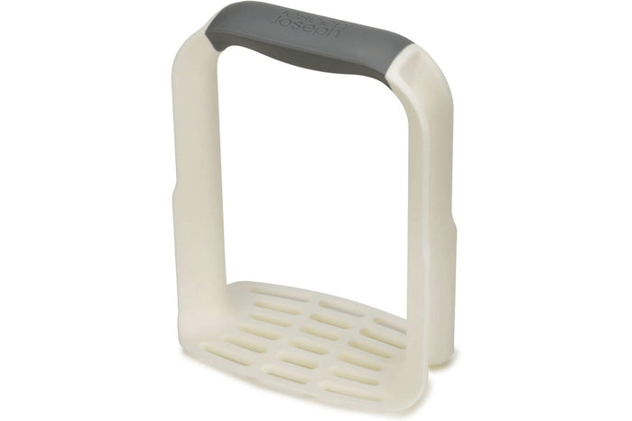 Presse-purée ergonomique Joseph Joseph Easy-Mash en polymère blanc
