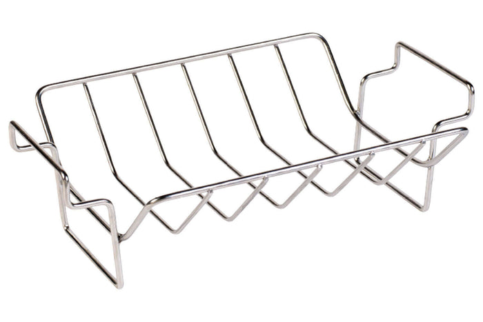 Rack de rôtisserie en V pour barbecues Big Green Egg Large, XLarge et 2XLarge