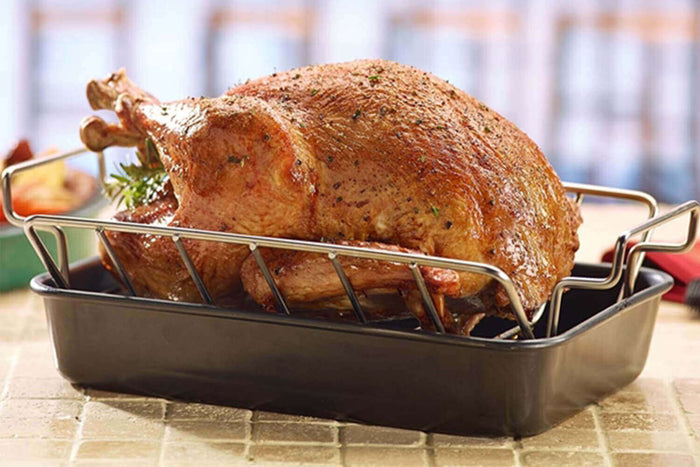 Rack de rôtisserie en V pour barbecues Big Green Egg Small et Medium