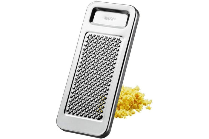 Râpe à citron et à épices Gefu Das Original en acier inoxydable