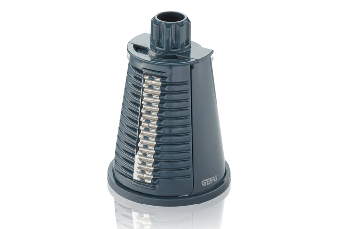 Râpe à tambour Gefu Click avec 5 inserts de lame en acier inox