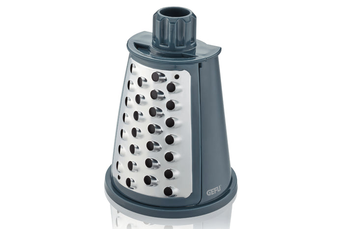 Râpe à tambour Gefu Click avec 5 inserts de lame en acier inox