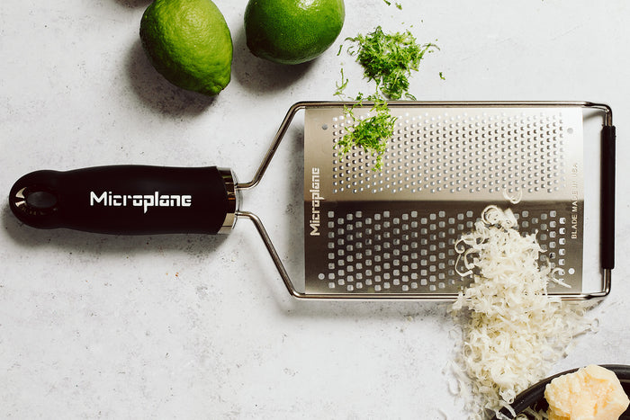 Râpe double lame Microplane Gourmet noir