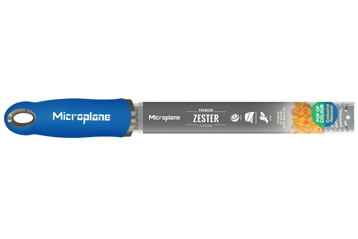 Râpe-Zesteur Microplane Premium Pop of Colour Bleu Myrtille - 20,3cm