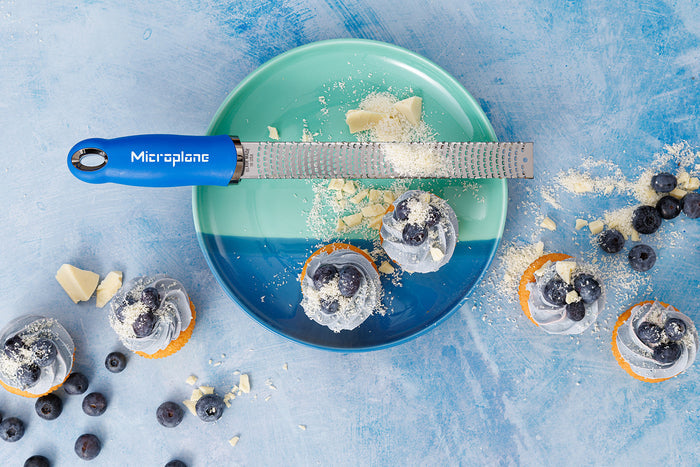 Râpe-Zesteur Microplane Premium Pop of Colour Bleu Myrtille - 20,3cm