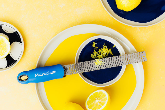 Râpe-Zesteur Microplane Premium Pop of Colour Bleu Myrtille - 20,3cm